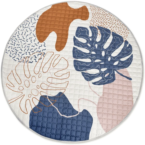 Hakuna Matte Coperta Trapuntata Per Bambini - Foglie Di Boho 3 Hakuna Matte Coperta Trapuntata Per Bambini - Foglie Di Boho