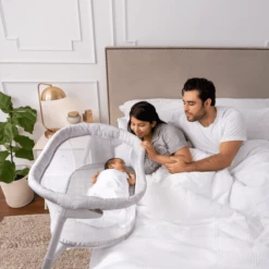 HALO® BassiNest® Lettino Co-sleeping FLEX Sleeper, Heather Weave 11 HALO® BassiNest® Lettino Co-sleeping FLEX Sleeper, Heather Weave -Negozio online Pink Or Blue halo bassinest lettino co sleeping flex sleeper heather weave a410082 4