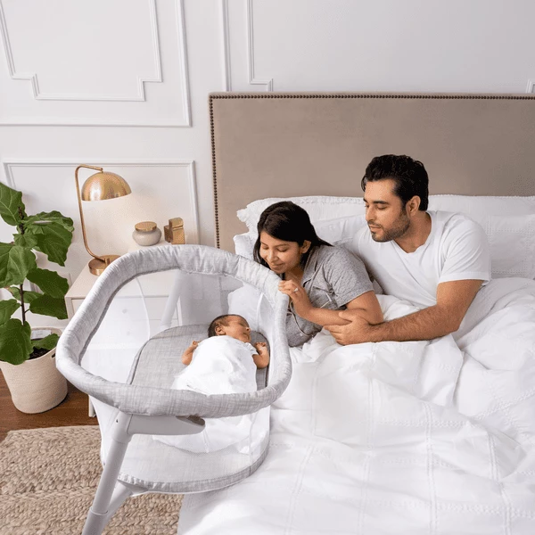 HALO® BassiNest® Lettino Co-sleeping FLEX Sleeper, Heather Weave 7 HALO® BassiNest® Lettino Co-sleeping FLEX Sleeper, Heather Weave - immagine 5