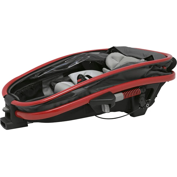 Hamax Rimorchio Per Bici Outback One Con Regolazione Dello Schienale Rosso/grigio/nero 7 Hamax Rimorchio Per Bici Outback One Con Regolazione Dello Schienale Rosso/grigio/nero - immagine 5