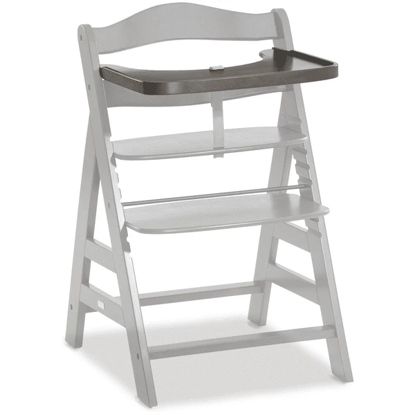 Hauck Alpha Vassoio In Legno, Antracite 5 Hauck Alpha Vassoio In Legno, Antracite - immagine 3