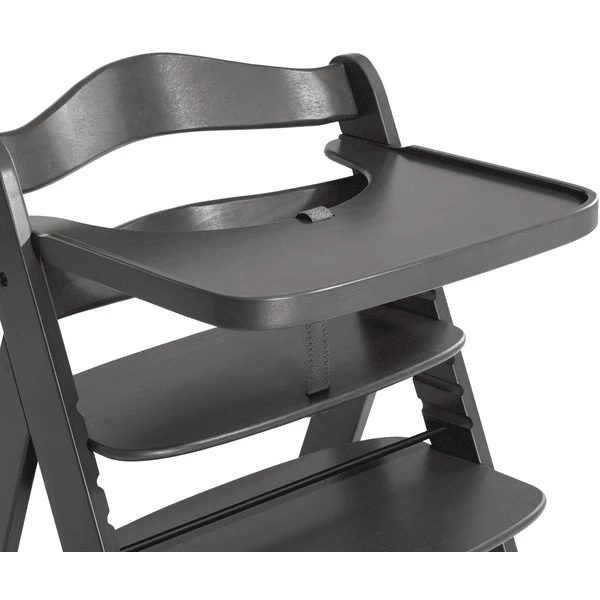 Hauck Alpha Vassoio In Legno, Antracite 7 Hauck Alpha Vassoio In Legno, Antracite - immagine 5