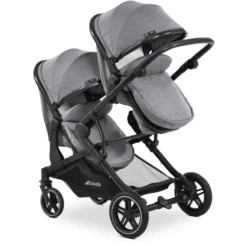 Hauck Passeggino Gemellare Atlantic Twin Melange Grey -Negozio online Pink Or Blue hauck passeggino gemellare atlantic twin melange grey a300309 1