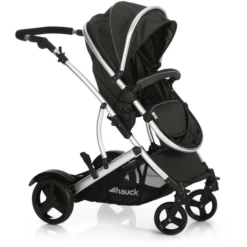 HAUCK Passeggino Gemellare / Fratellare DUETT 2 Black, Colore Nero -Negozio online Pink Or Blue hauck passeggino gemellare fratellare duett 2 black colore nero a147800 1