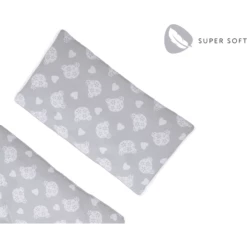 Hauck Rivestimento Per Seggiolone Deluxe Teddy Grey -Negozio online Pink Or Blue hauck rivestimento per seggiolone deluxe teddy grey a255176 3