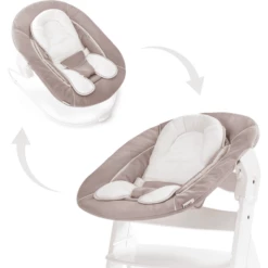Hauck Sdraietta Alpha Bouncer 2in1 Stretch Beige