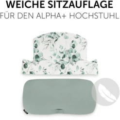 Hauck Select Jersey Copri Seggiolone Leaves Menta -Negozio online Pink Or Blue hauck select jersey copri seggiolone leaves menta a371599 2