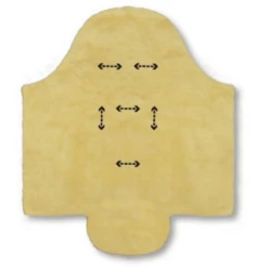 Heitmann Coprigambe Premium In Vello D'agnello Grigio -Negozio online Pink Or Blue heitmann coprigambe premium in vello dagnello grigio a249212 1