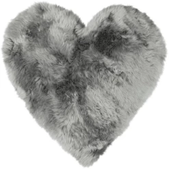 Heitmann Tappeto Da Gioco In Vello Di Agnello, Cuore/grigio -Negozio online Pink Or Blue heitmann tappeto da gioco in vello di agnello cuore grigio a392692 3