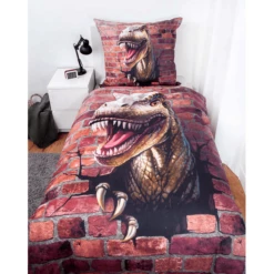 HERDING Biancheria Da Letto Dino 135 X 200 Cm -Negozio online Pink Or Blue herding biancheria da letto dino 135 x 200 cm a360670 3