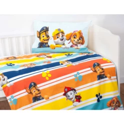 HERDING Biancheria Da Letto In Flanella Paw Patrol 100 X 135 Cm -Negozio online Pink Or Blue herding biancheria da letto in flanella paw patrol 100 x 135 cm a388605 2