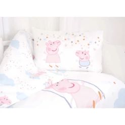 HERDING Biancheria Da Letto In Flanella Peppa Pig 100 X 135 Cm 8 HERDING Biancheria Da Letto In Flanella Peppa Pig 100 X 135 Cm -Negozio online Pink Or Blue herding biancheria da letto in flanella peppa pig 100 x 135 cm a388603 1