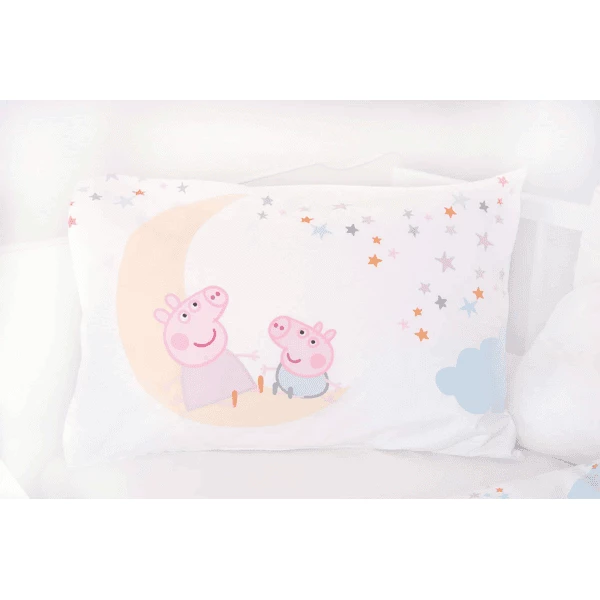 HERDING Biancheria Da Letto In Flanella Peppa Pig 100 X 135 Cm 5 HERDING Biancheria Da Letto In Flanella Peppa Pig 100 X 135 Cm - immagine 3