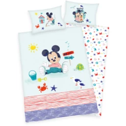 HERDING Biancheria Da Letto Mickey Mouse 100x135cm -Negozio online Pink Or Blue herding biancheria da letto mickey mouse 100x135cm a325079 3