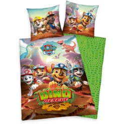 HERDING Biancheria Da Letto Paw Patrol-Dino Rescue 135 X 200 Cm -Negozio online Pink Or Blue herding biancheria da letto paw patrol dino rescue 135 x 200 cm a383273 1