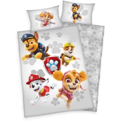 HERDING Biancheria Da Letto Paw Patrol GOTS 100x135 Cm -Negozio online Pink Or Blue herding biancheria da letto paw patrol gots 100x135 cm a303089 2