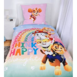 HERDING Biancheria Da Letto Paw Patrol Think Happy 135 X 200 Cm 7 HERDING Biancheria Da Letto Paw Patrol Think Happy 135 X 200 Cm -Negozio online Pink Or Blue herding biancheria da letto paw patrol think happy 135 x 200 cm a384720 1