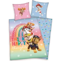 HERDING Biancheria Da Letto Paw Patrol Think Happy 135 X 200 Cm 8 HERDING Biancheria Da Letto Paw Patrol Think Happy 135 X 200 Cm -Negozio online Pink Or Blue herding biancheria da letto paw patrol think happy 135 x 200 cm a384720 2
