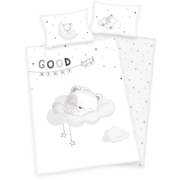 HERDING Biancheria Da Letto Sleeping Little Bear 100 X 135 Cm 3 HERDING Biancheria Da Letto Sleeping Little Bear 100 X 135 Cm