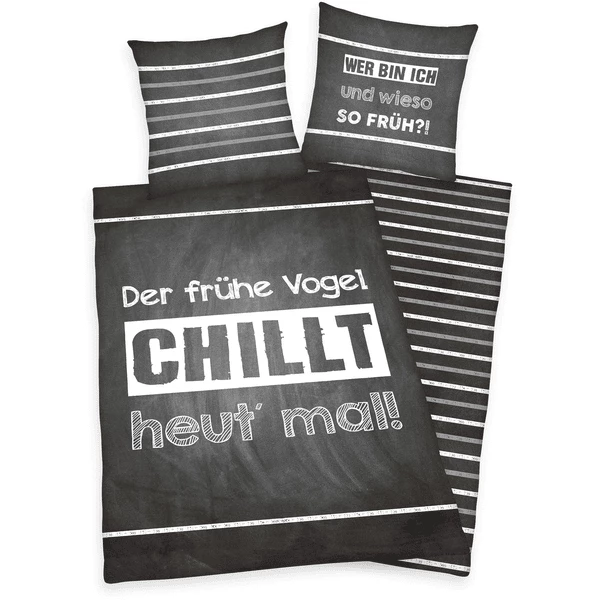 HERDING Detti Sulla Biancheria Da Letto "Chi è Mattiniero..." 135 X 200 Cm 3 HERDING Detti Sulla Biancheria Da Letto "Chi è Mattiniero..." 135 X 200 Cm