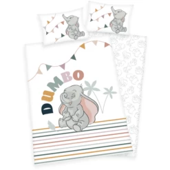 HERDING Set Lenzuola Dumbo 100 X 135cm 11 HERDING Set Lenzuola Dumbo 100 X 135cm -Negozio online Pink Or Blue herding set lenzuola dumbo 100 x 135cm a325064 4