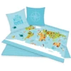 HERDING Set Lenzuola Mappamondo 135 X 200cm -Negozio online Pink Or Blue herding set lenzuola mappamondo 135 x 200cm a262153