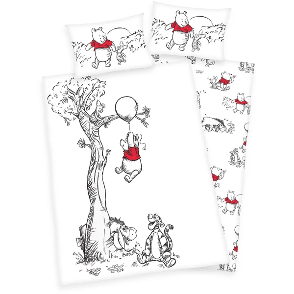 HERDING Set Lenzuola Winnie The Pooh 100 X 135cm 3 HERDING Set Lenzuola Winnie The Pooh 100 X 135cm