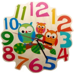 HESS Orologio Da Parete - Gufi 5 HESS Orologio Da Parete - Gufi -Negozio online Pink Or Blue hess orologio da parete gufi a116483 1