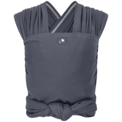 Hoppediz Fascia Elastica Lunga Porta Bebè Antracite