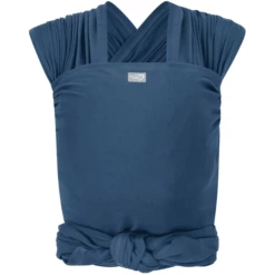 Hoppediz Fascia Elastica Lunga Porta Bebè Indigo