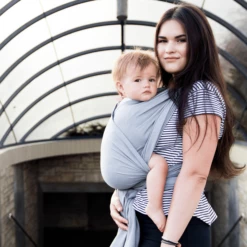 Hoppediz Fascia Porta Bebè Ultralight Hamburg Graphit (5,40 M) -Negozio online Pink Or Blue hoppediz fascia porta bebe ultralight hamburg graphit 5 40 m a227809 3