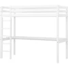 Hoppekids Basic Letto A Soppalco Con Piano Di Lavoro Bianco 90 X 200 Cm -Negozio online Pink Or Blue hoppekids basic letto a soppalco con piano di lavoro bianco 90 x 200 cm a304057