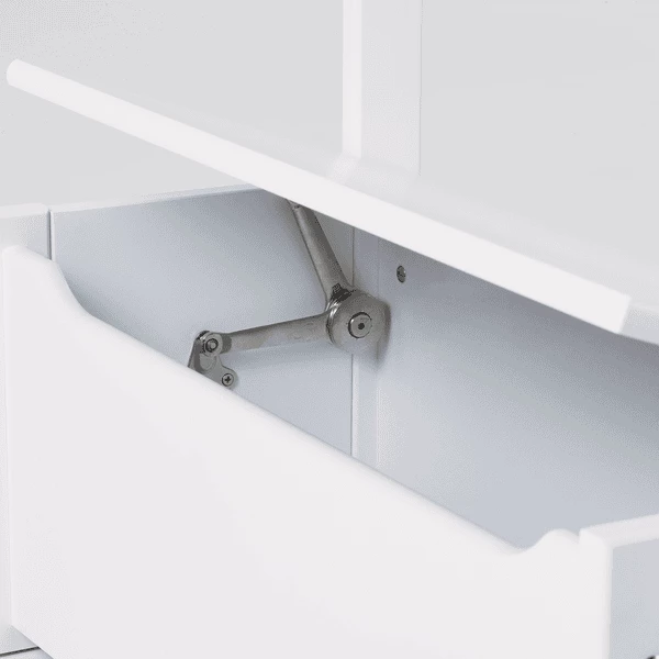 Hoppekids Cassapanca Con Ruote Bianca 5 Hoppekids Cassapanca Con Ruote Bianca - immagine 3