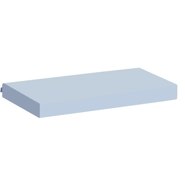 Hoppekids Coprimaterasso Cerulean Blue 70 X 160 X 12 Cm 6 Hoppekids Coprimaterasso Cerulean Blue 70 X 160 X 12 Cm - immagine 4