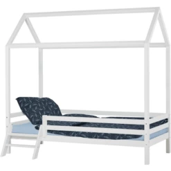 Hoppekids House Letto Basic Bianco 90 X 200 Cm Con Scaletta 11 Hoppekids House Letto Basic Bianco 90 X 200 Cm Con Scaletta -Negozio online Pink Or Blue hoppekids house letto basic bianco 90 x 200 cm con scaletta a304914 4