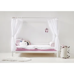 Hoppekids Letto A Baldacchino Basic 90 X 200 Cm Bianco -Negozio online Pink Or Blue hoppekids letto a baldacchino basic 90 x 200 cm bianco a304898 3