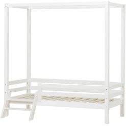 Hoppekids Letto A Baldacchino Basic Bianco 70 X 160 Cm Con Scaletta -Negozio online Pink Or Blue hoppekids letto a baldacchino basic bianco 70 x 160 cm con scaletta a304923 4