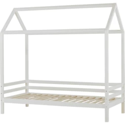 Hoppekids Letto Da Casa Basic My Color Bianco 90 X 200 Cm