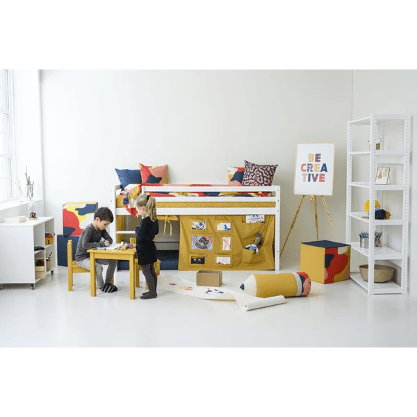 Hoppekids Mads Set Tavolino E Sedie Per Bambini Autumn Yellow 4 Hoppekids Mads Set Tavolino E Sedie Per Bambini Autumn Yellow - immagine 2