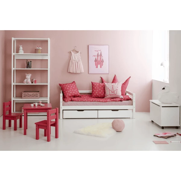 Hoppekids Mads Set Tavolino E Sedie Per Bambini Baroque Rose 4 Hoppekids Mads Set Tavolino E Sedie Per Bambini Baroque Rose - immagine 2