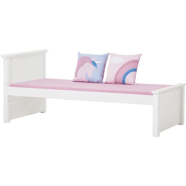 Hoppekids Maja Deluxe Sofa Bed 90 X 200 Cm Rete A Doghe Bianche 1 Letto Alto E 1 Basso 4 Hoppekids Maja Deluxe Sofa Bed 90 X 200 Cm Rete A Doghe Bianche 1 Letto Alto E 1 Basso - immagine 2