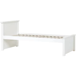 Hoppekids Maja Deluxe Sofa Bed 90 X 200 Cm Rete A Doghe Bianche 1 Letto Alto E 1 Basso