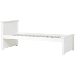 Hoppekids Maja Deluxe Sofa Bed 90 X 200 Cm Roll-Up Grille Bianco 1 Alto E 1 Basso Fine Letto