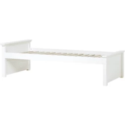 Hoppekids Maja Deluxe Sofa Bed 90 X 200 Cm Roll-Up Grille Bianco 1 Medio E 1 Basso Fine Letto