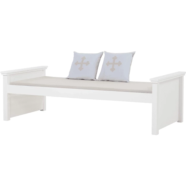 Hoppekids Maja Deluxe Sofa Bed 90 X 200 Cm Roll-Up Grille White 2 Middle Bed End 4 Hoppekids Maja Deluxe Sofa Bed 90 X 200 Cm Roll-Up Grille White 2 Middle Bed End - immagine 2