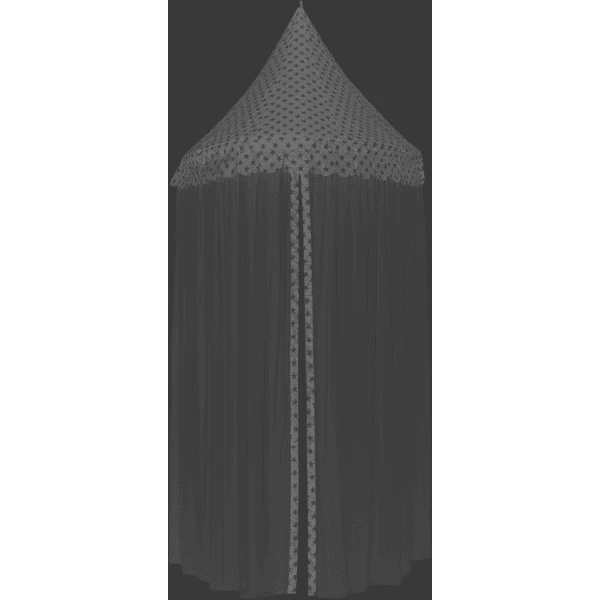 Howa® Baldacchino Da Parete Henry Grigio 4 Howa® Baldacchino Da Parete Henry Grigio - immagine 2