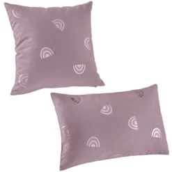 Howa Set Di 2 Copricuscini "Arcobaleno -Negozio online Pink Or Blue howa set di 2 copricuscini arcobaleno a350070 2