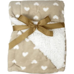 HÜTTE & CO Coperta Per Bambini Con Leone Di Stoffa Coccolata 75 X 100 Cm -Negozio online Pink Or Blue huette amp co coperta per bambini con leone di stoffa coccolata 75 x 100 cm a298953 4