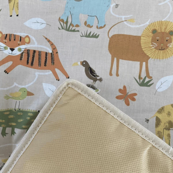 IDEENREICH Coperta Per Gattonare King Size Coccodrillo Nature 4 IDEENREICH Coperta Per Gattonare King Size Coccodrillo Nature - immagine 2