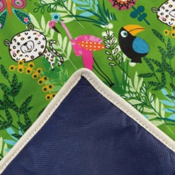 IDEENREICH Coperta Per Gattonare King Size Tucano Verde -Negozio online Pink Or Blue ideenreich coperta per gattonare king size tucano verde a311052 4